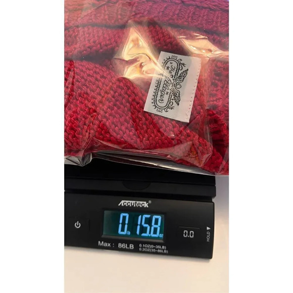 Vintage The Villager Women’s Large Red Christmas Yuletide Bell Ugly Vest Jacket - Picture 9 of 10